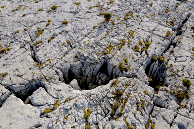 Lapiaz - Parmelan (vue aérienne)